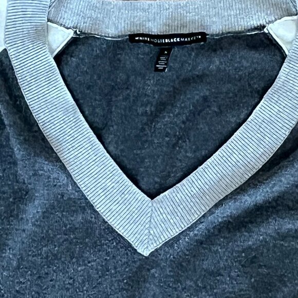 ** White House Black Market Woman’s S Color Block Long Sweater - Picture 7 of 11